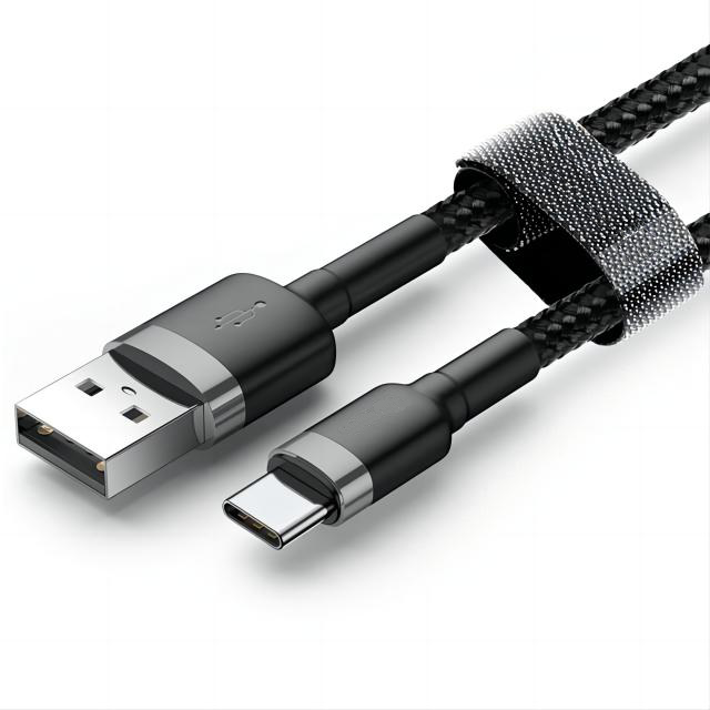 USB to Type-C Premium 65W Nylon Braided Data Cable