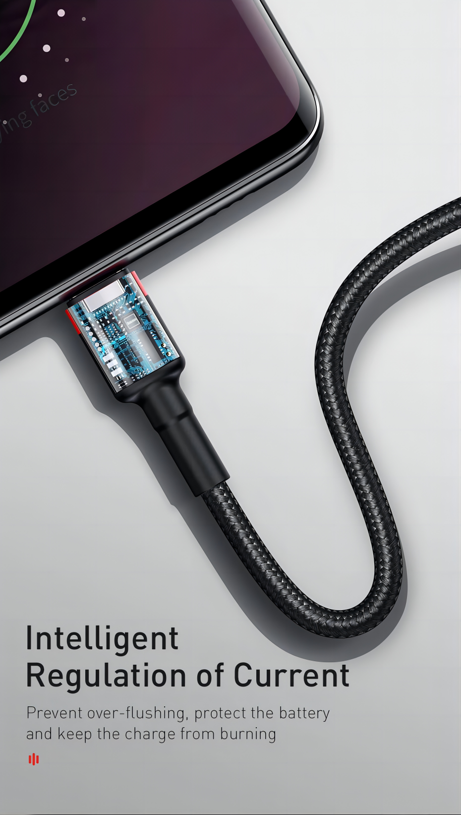 USB to Type-C Premium 65W Nylon Braided Data Cable