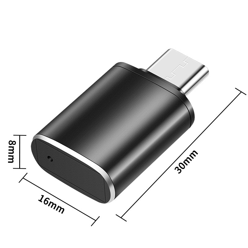 Type C Mouse Jiggler, Undectable AutoMover Shaker Mini Size, Plug & Play No Driver Required