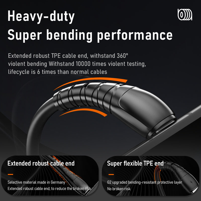 USB to Type-C Data Cable – 2A Durable, Fast & Reliable