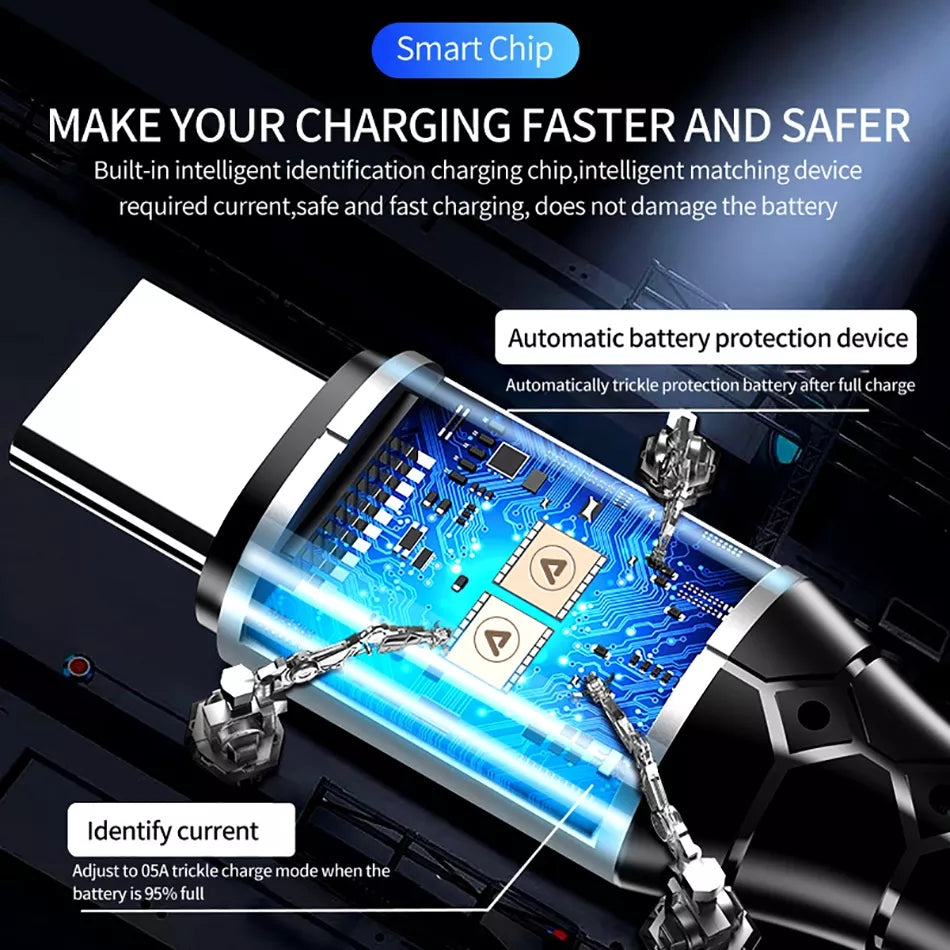 USB to iOS Nylon Braided Data Cable