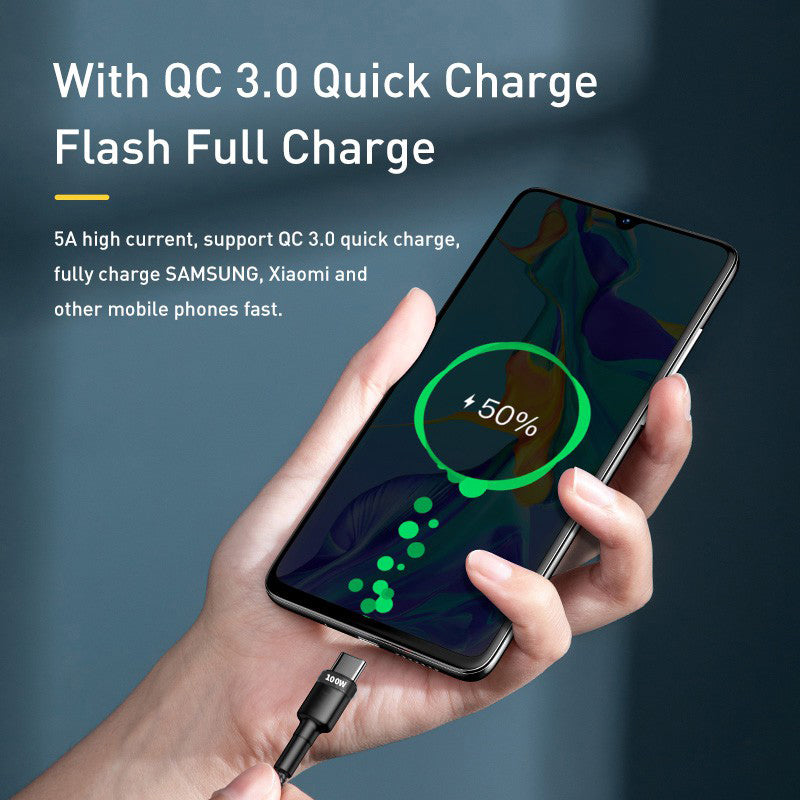 Type C - Type C 100w Fast Charging cable