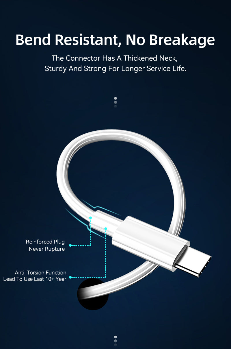 Type-C to Type-C 60W Fast Charging & Data Transfer Cable