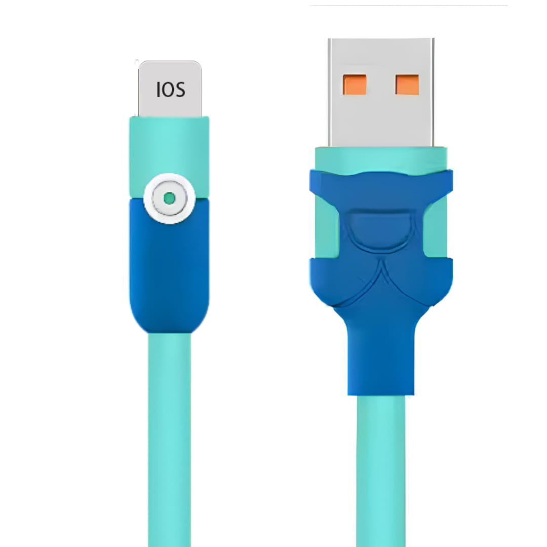 USB to iOS Minions-Inspired Silicone Data Cable