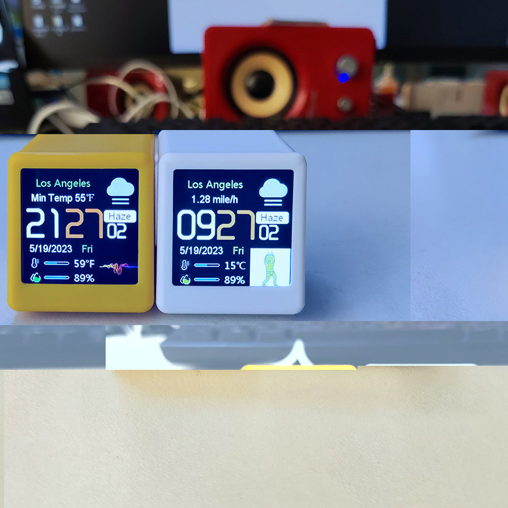 WIFI Smart Weather Clock with Digital Album(5 Photos)