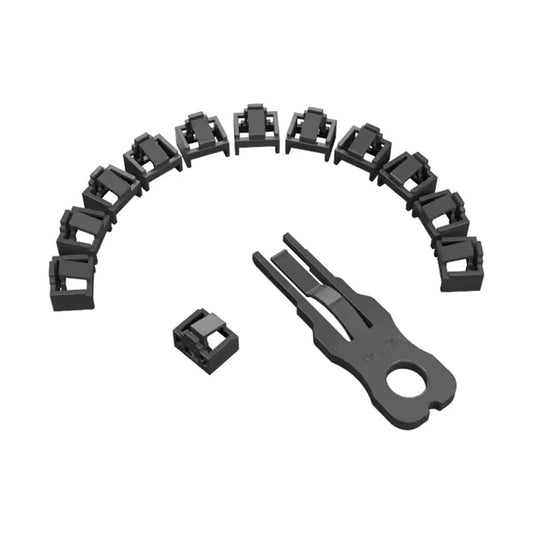 RJ45 Ethernet Port Blocker with Security Key (Pack of 20 with 1 Key)|Network Port Lock Kit | Secure Unused RJ45 Jacks | Prevents Unauthorized Access